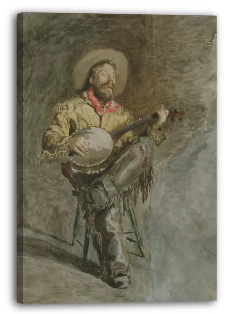 Toile/Cadres Thomas Eakins - Chant de cow-boy