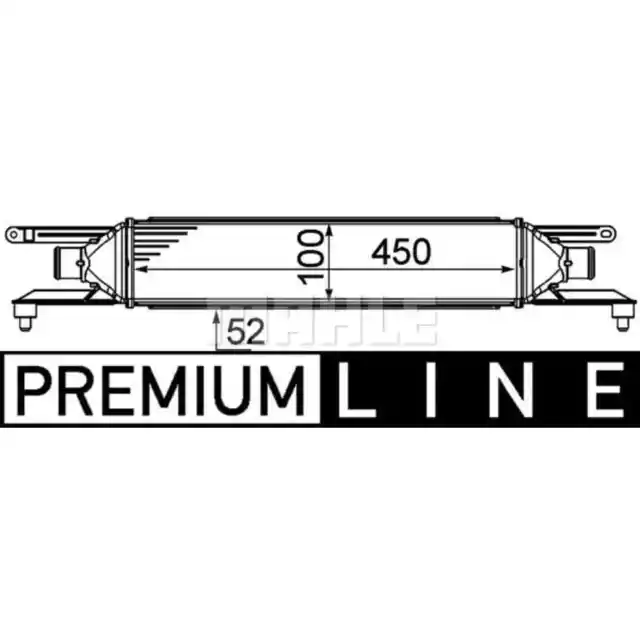 Ladeluftkühler MAHLE CI 458 000P für Fiat Alfa Romeo Punto Evo Grande Mito