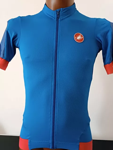 maglia SHIRT CYCLING BIKE ciclismo originale vintage team castelli tg L