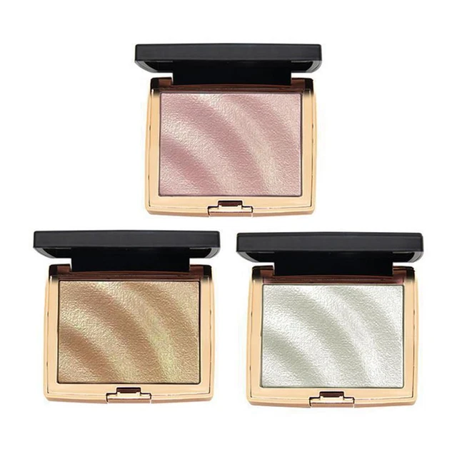 Stereo Highlighter Pallette,bronzing Powder Beginner Makeup ч