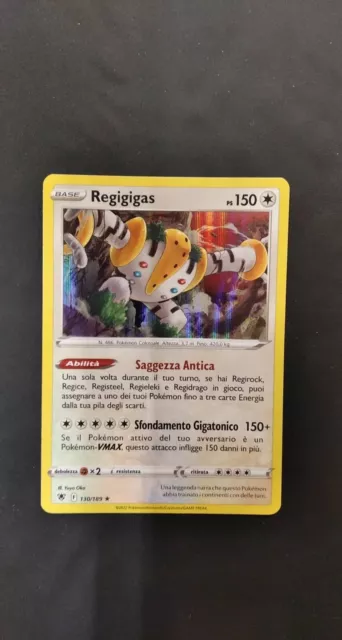 Regigigas Vastro 114/159 - Zenit Regale - Italiano - Pokemon Ita V Astro  Nm