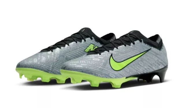 Nike Zoom Vapor 15 Elite XXV FG Silver Size US 8-13 Football Soccer Boots New✅