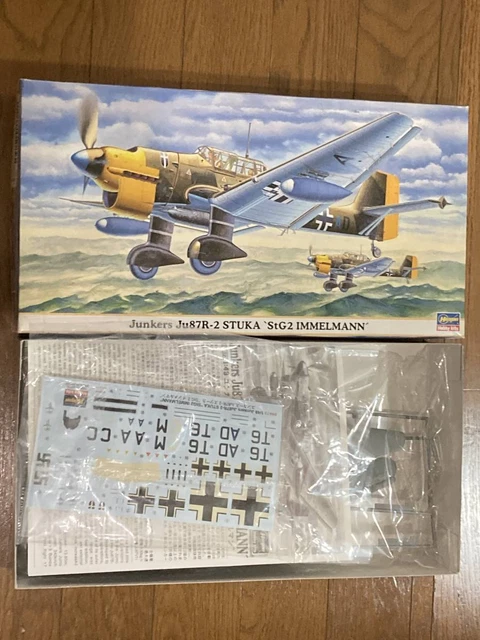Kit Hasegawa 1/48 09673 Ju87R-2 Stuka Stg2 Immelmann