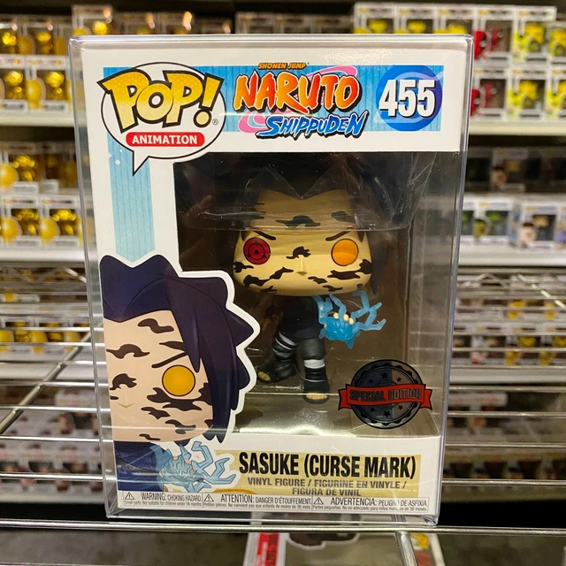 Funko Pop Convention Exclusive : Naruto Shipuden : Sasuke (Curse Mark) #455 MINT