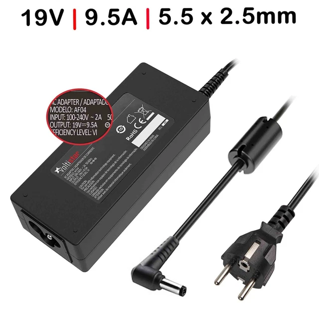 45W Replacement AC Adapter For ASUS Laptops - 19V 2.37A, 4.0x1.35mm Tip - For Zenbook, VivoBook, Chromebook