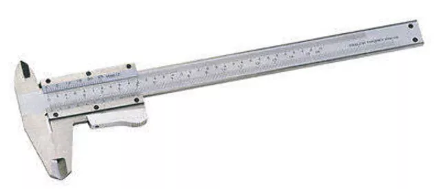 Calibre Pie De Rey Profesional En mm Y Pulgadas 0 - 150mm Or 6" Vernier Caliper