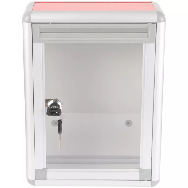 Letter Post Container Public Letter Box Suggestion Box With Lock Wall Mailbox