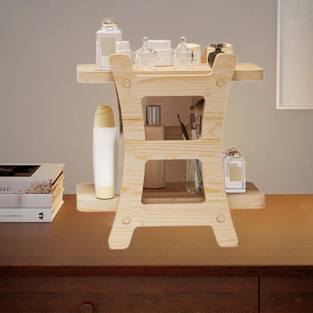 Set tavolo in legno per bambini 4 in 1 con contenitore e lavagna
