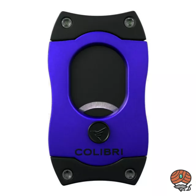 Colibri Zigarrenschneider (S-Cut II) blau/schwarz