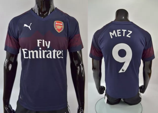 GUNNERS 2018-2019 Arsenal FC Puma Maillot de football extérieur TAILLE S...