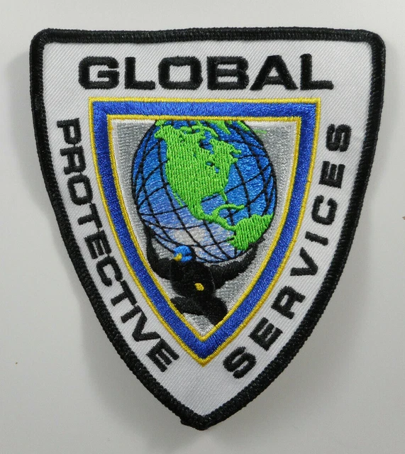 GPS - Global Protective Services - Uniform Shoulder Patch - Free Shipping