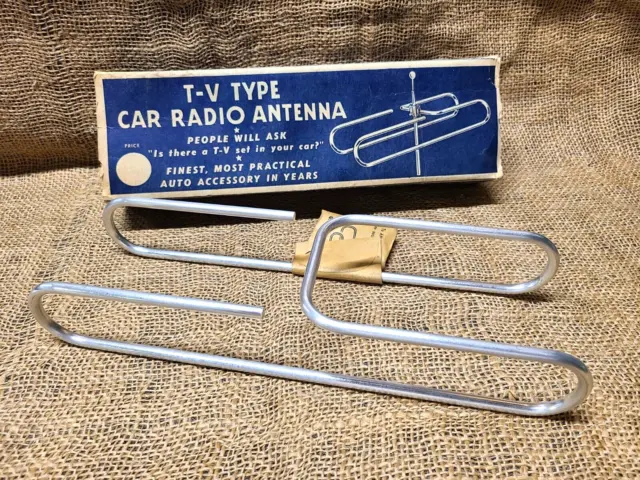 Vintage Original TV Tenna Accessory Radio Antenna Booster aerial GM Chevy Ford