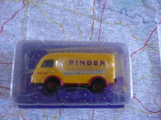 Camion Renault 1000 Kg Cirque Pinder - Modèle Réduit Altaya 1/43 - Neuf Sous Blister Avec Fascicule