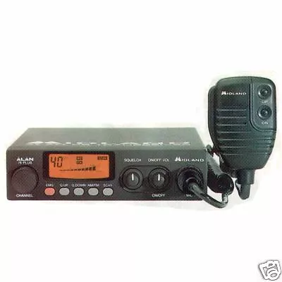 EMISORA CB ALAN 78 PLUS TRANSMISOR RECEPTOR BANDA CIUDADANA AM/FM 27 MHz BD769