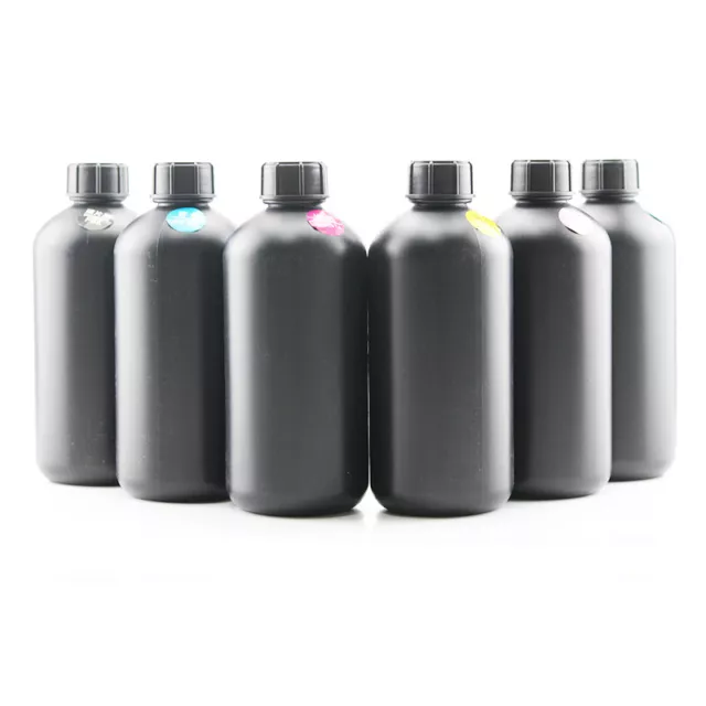 6X Professional Quality 3D Printing Effect UV LED Ink For Epson/Ricoh UV Printer