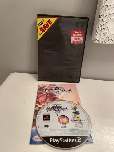 SONY PLAYSTATION 2 PS2 KINGDOM OF HEARTS 2 PAL with manual
