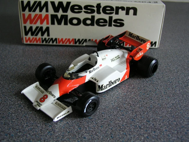 BBURAGO McLaren MP4/2 TURBO 1/24(白) 1:24 McLaren MP4/2 Turbo. Bburago. | eBay