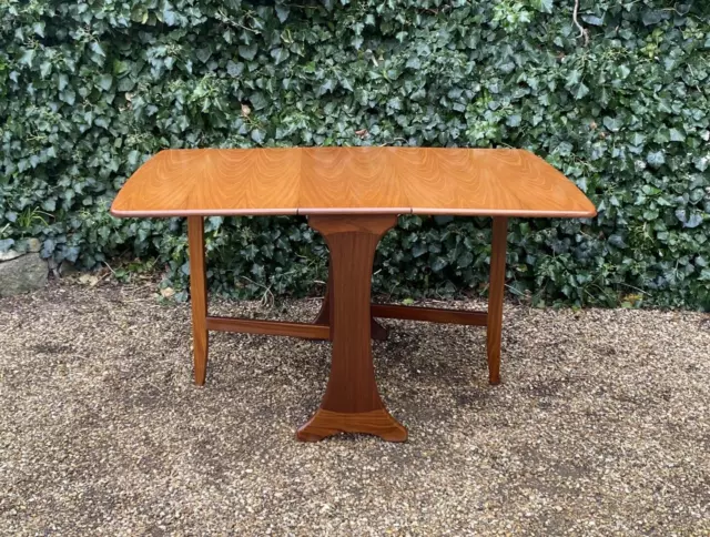 Vintage Mid Century G Plan Fresco Drop Leaf Teak Dining Table