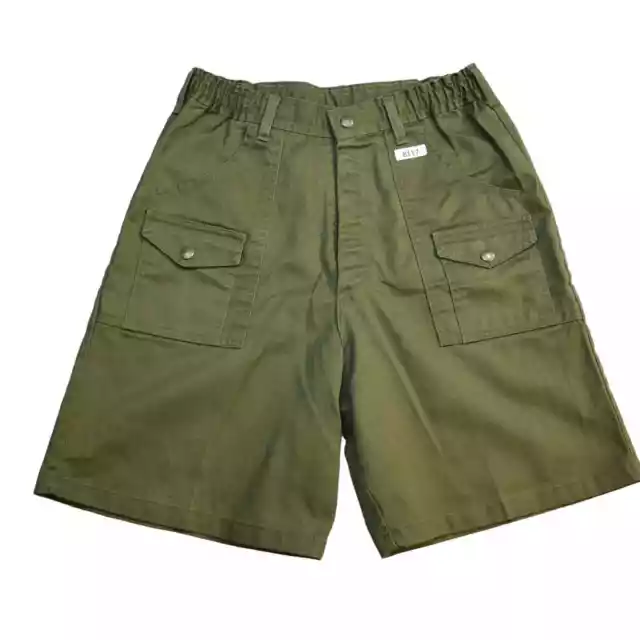 Boy Scouts Of America Shorts Boys 10 Waist 27 Green Uniform Casual Outdoors