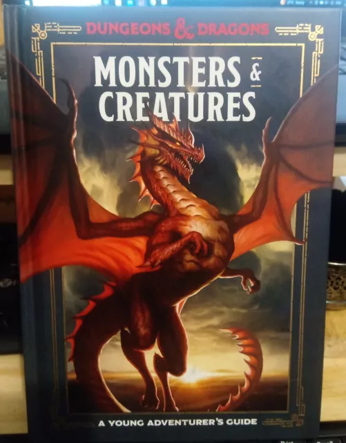 Zub MONSTERS & CREATURES : DUNGEONS & DRAGONS - A YOUNG ADVENTURER'S GUIDE HC Bo