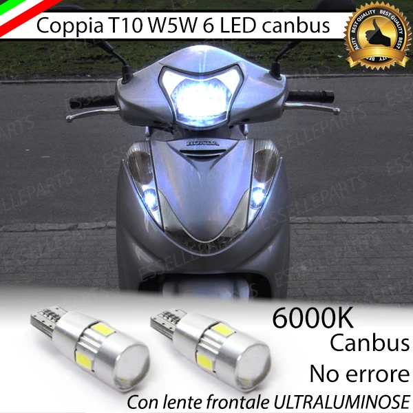 KIT A LED HONDA SH 125 150 2009-2012 POSIZIONE T10 - Foto 8