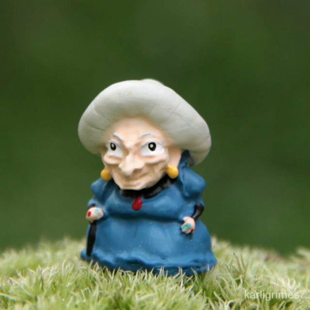 1 Stck. Yubaba + 1 Stck. KEIN GESICHT Minifigur Set TEMPERAMENTVOLL WEG 4 cm hoch Studio Ghibli