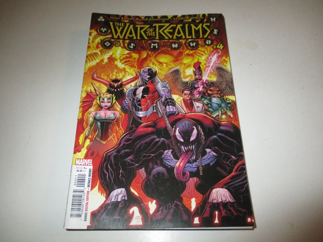 The War of the Realms # 4--Malekith invades Earth--Jason Aaron--2019--VF+