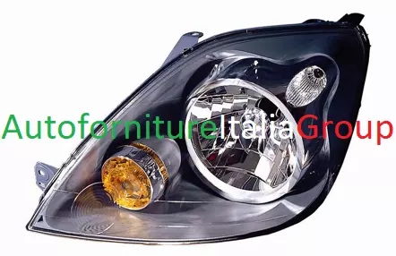 Faro Fanale Proiettore Anteriore Sx H4 Per Ford Fiesta 06>08 2006>2008