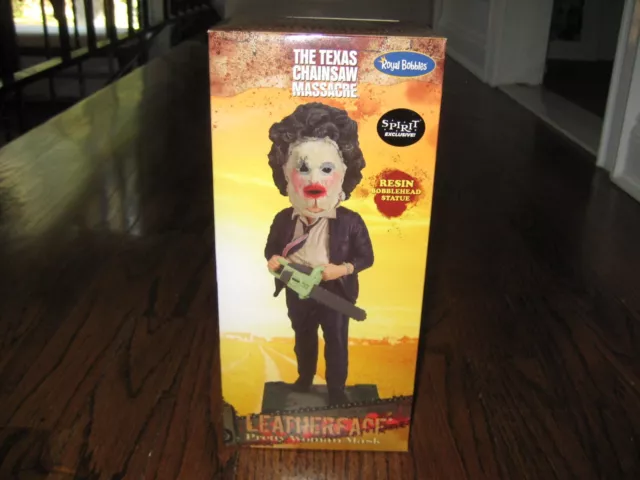 Royal Bobble Leatherface Pretty Woman Mask Bobblehead  The Texas Chainsaw