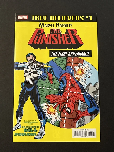 True Believers: Marvel Knights 20th Anniversary Punisher The 1st Appearance NM