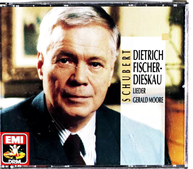 Franz Schubert ,Schubert Dietrich Fischer-Dieskau, Gerald Moore – Lieder CD