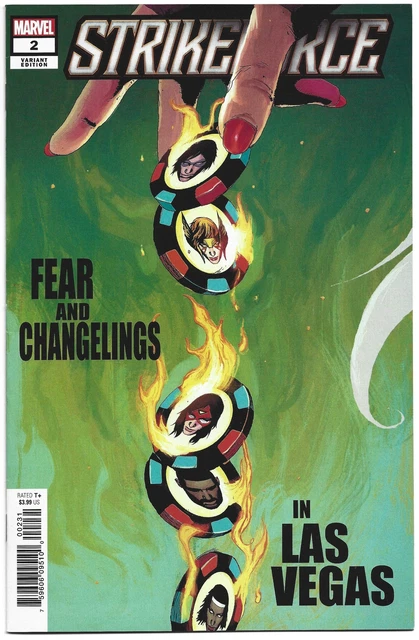 Strikeforce #2 1:25 Andrea Sorrentino Variant Marvel 2019 VF/NM