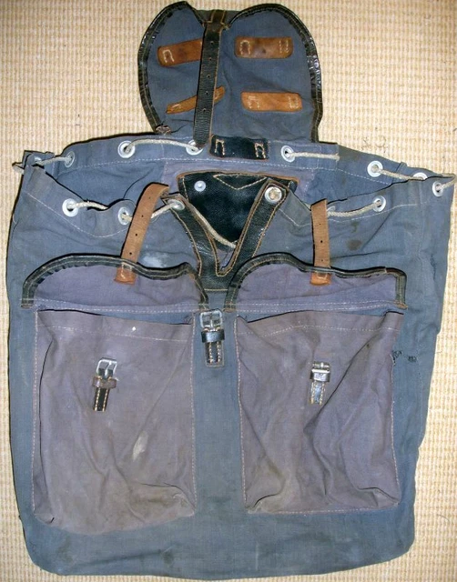 WW2 GERMAN PARATROOPER RUCKSACK 1940 1st MODEL M38 FIELD COMBAT ,RARE ! £206.64 PicClick UK