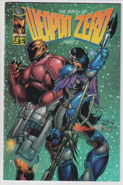 Image Comics! Weapon Zero! Issue #T-3! The Birth Of Weapon Zero!