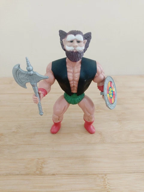 Figurine Vintage Dragon à Deux Têtes Delavennat – Années 80, Inspirée De Conan/He-Man