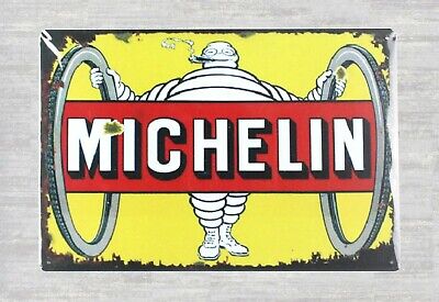 Mechelin Tyre Advertising Wheel tin metal sign outdoor wall art