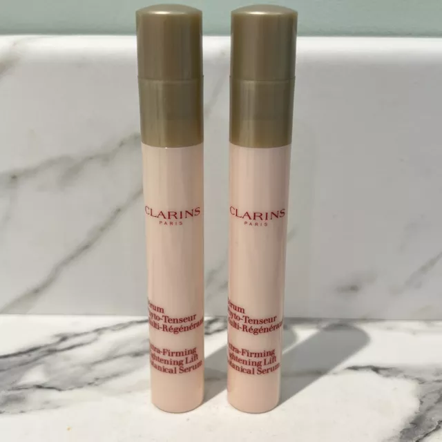 Clarins Extra Firming Tightening Lift Botanical Serum- 10ml X 2 Unboxed Travel