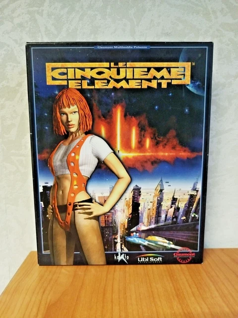 Jeu PC Big Box Le Cinquième Élément – Version Française Complète – Très Bon État