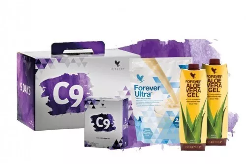 Forever Living C9 - Programme de Perte de Poids 3-8 kg et Détox en 9 Jours