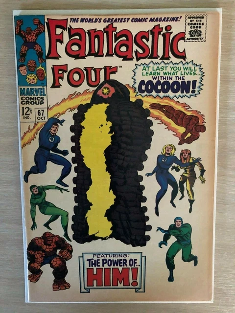 Fantastic Four (Vol 1) #67.  VF 1st appearance of “Him” October 1967