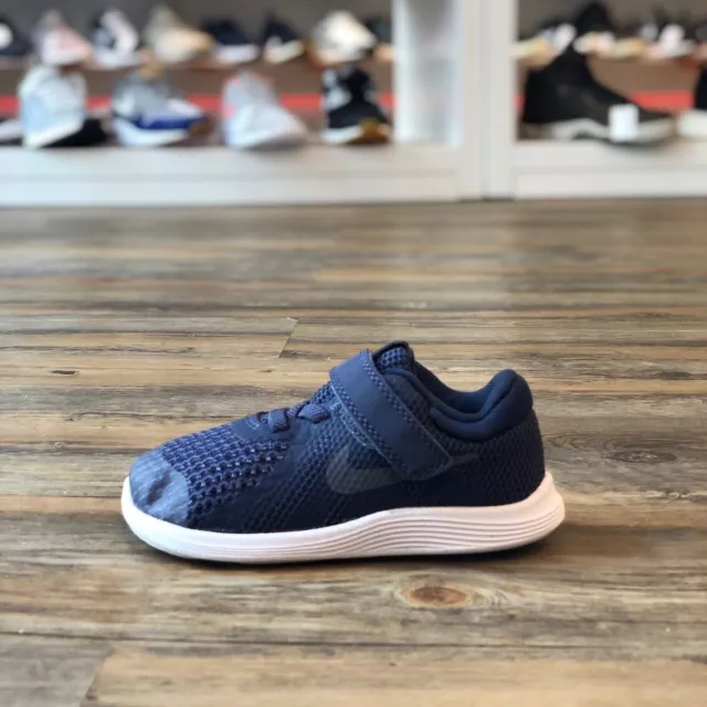 Nike Revolution 3 Tdv Gr.18,5 Scarpe da Ginnastica Bambini Blu 819415 406 Corsa