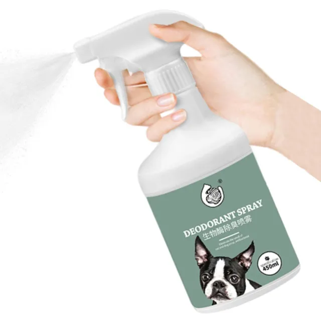 Perfume para perro 15,84 oz desodorante natural para perro spray para perros malolientes acogedores