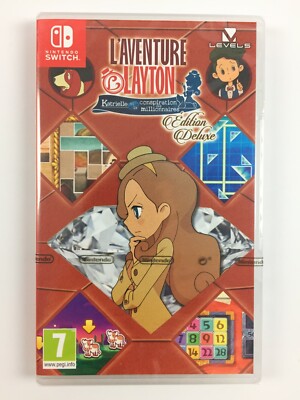 L'Aventure Layton Katrielle / Jeu Sur Nintendo Switch Neuf