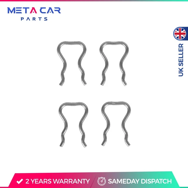 Torin Parts Injector Leak Off Pipe Clips (4 Pack) For Ford, Peugeot, VW, Renault, Citroen Diesel - 4S7Q9F524AB