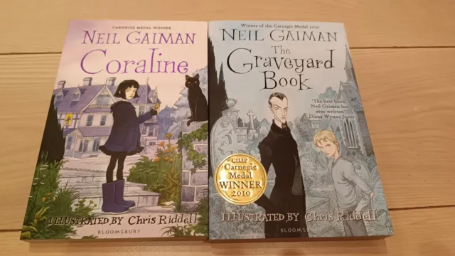 The Graveyard Book  und Coraline von Neil Gaiman, Englisch