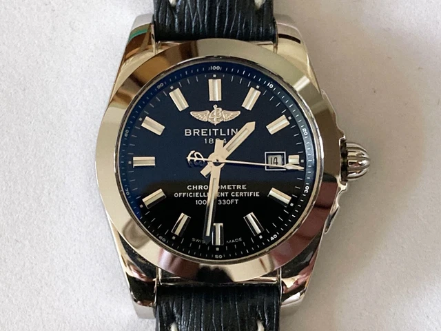 Breitling Galactic 29 Sleek 29mm QZ 2019 RRP £2650-Blockchain Watch Certificate