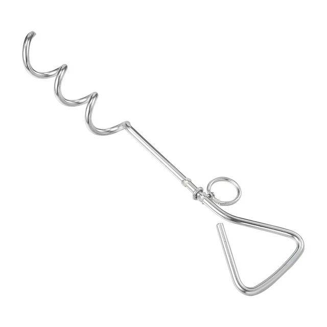 Cavo Per Cane Da Esterno 6m Con Picchetto A Spirale - Guinzaglio Sicuro Per Giardino E Campeggio - Foto 3