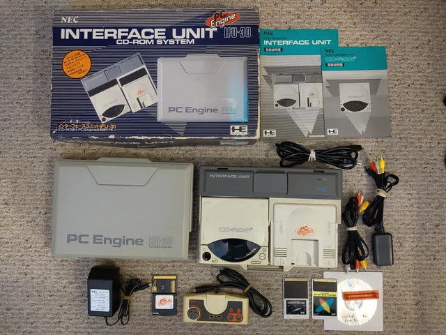 NEC PC ENGINE (Turbo Duo) INTERFACE UNIT IFU-30 CDROM2 Console +