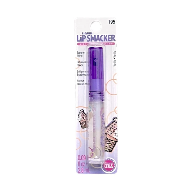 Bonne Bell Liquid Lip Smacker 195 VANILLA Clear Lip Gloss