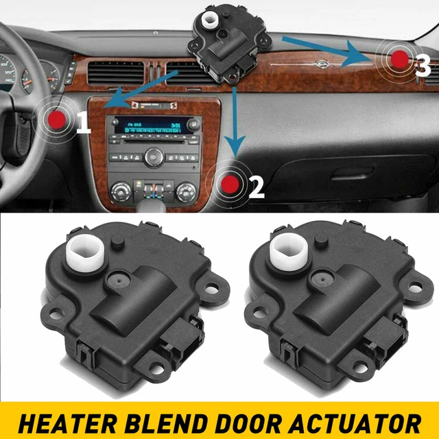 HEATER AIR BLEND Door Actuator For Chevrolet Impala Cadillac Buick